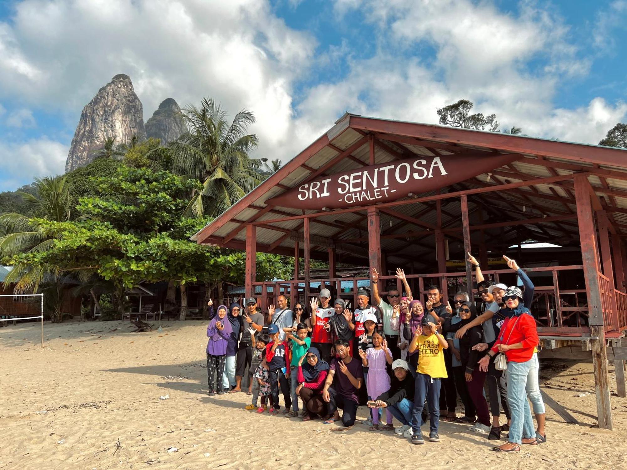 Sri Sentosa Chalet Kampong Mukut Dış mekan fotoğraf